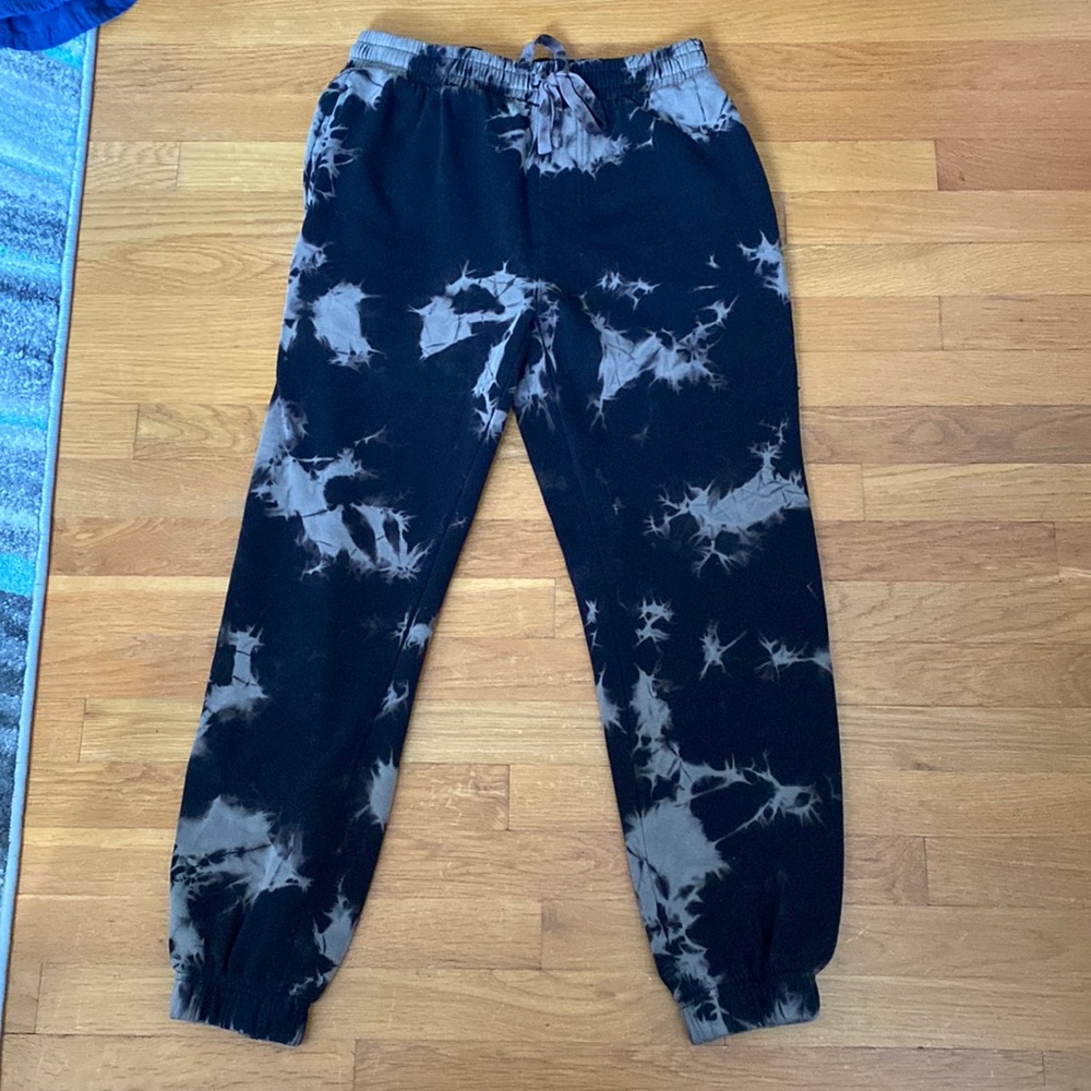 Tye-dye sweat pants